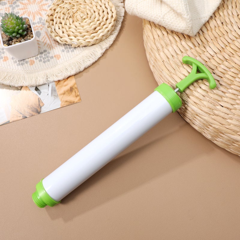 Handheld Plastic Manual Air Vacuum Pump Air Deflating Pump for Vaccum Compressed Storage Bags - Image 4