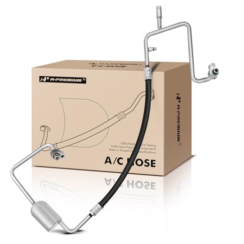 A-Premium A/C Discharge Line Hose Assembly Compatible with Ford Explorer 2006-2010 4.0L, Mercury Mountaineer 2006-2010 4.0L, Compressor to Condenser - Image 1