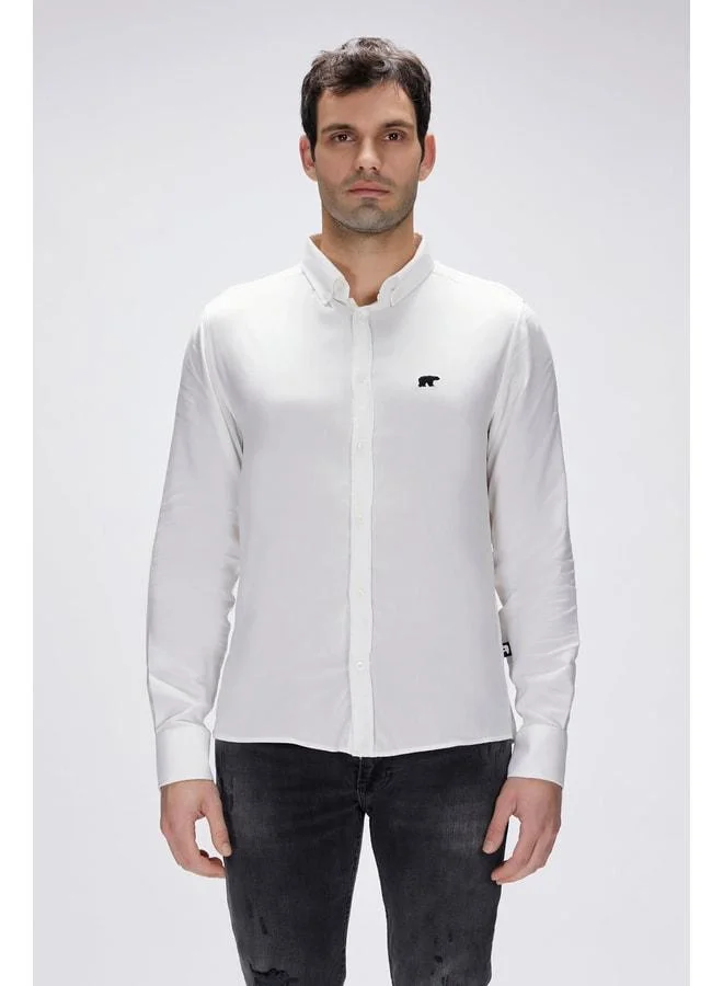 Fred White Men's Shirt.