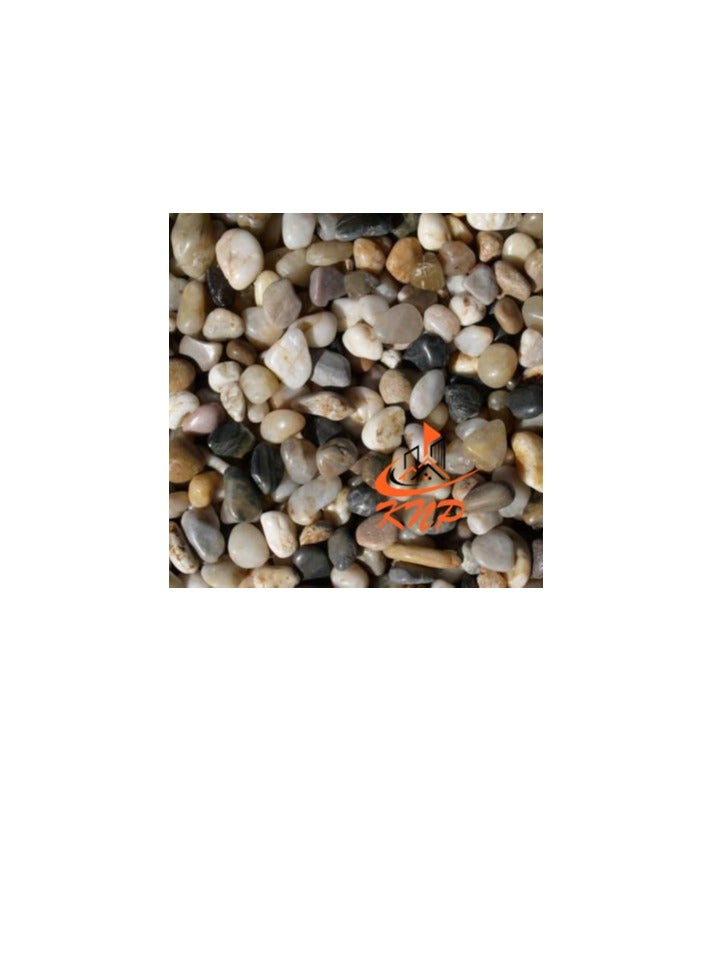 كنب حصى مختلطة 1-2 سم 20 كجم حصى نهرية طبيعية - Image 2