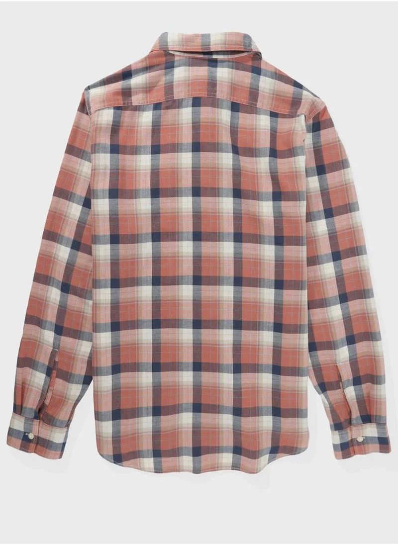 امريكان ايجل Slim Fit Button Down Shirt