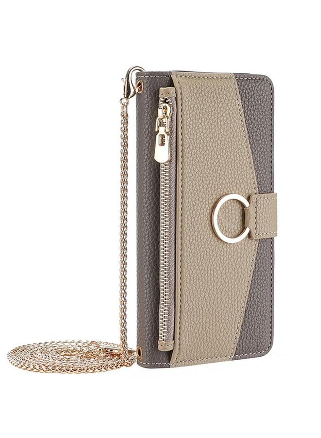 erorex Case For Samsung Galaxy A56 5G Crossbody Litchi Texture Leather Phone Case - Image 2