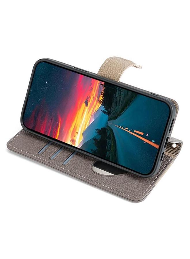 erorex Case For Samsung Galaxy A56 5G Crossbody Litchi Texture Leather Phone Case - Image 3