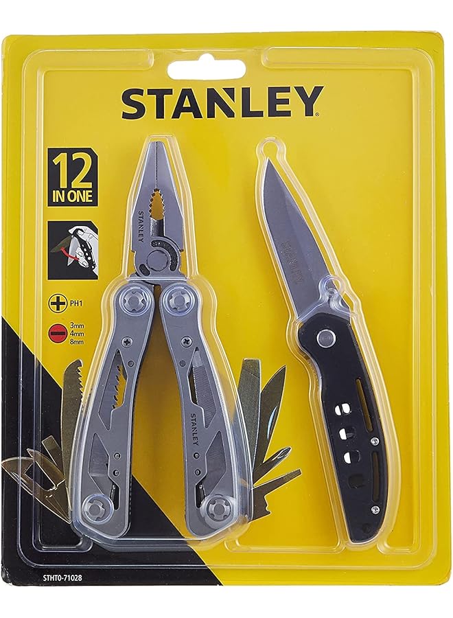 Stanley Combination Pliers 175 Mm Insulated  - Image 1