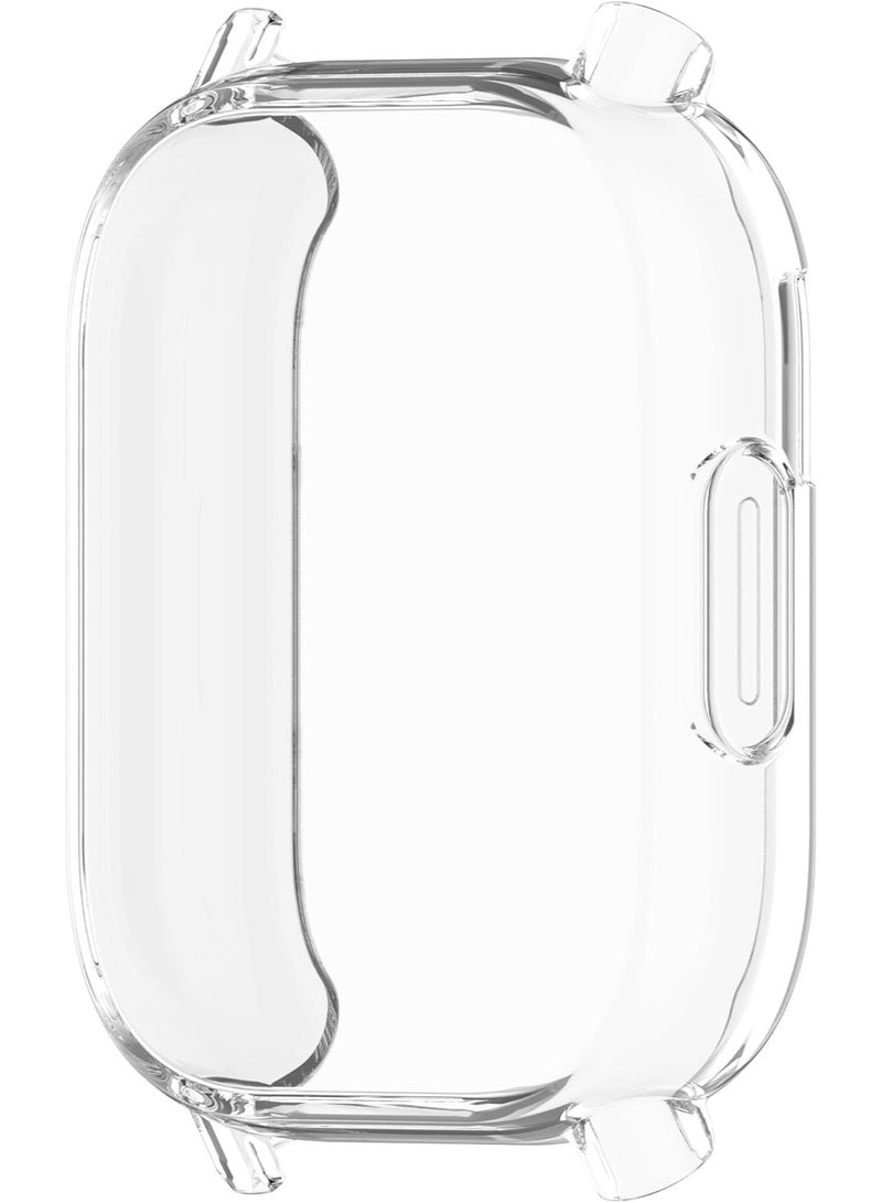 HablTech Protective Case for Redmi Watch 5 Lite TPU Shockproof Screen Protector Cover Case (Clear) - Image 4