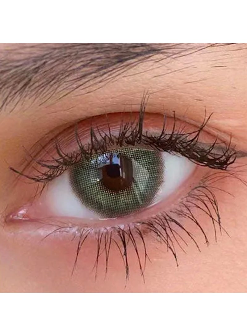 يونيبلينغ عدسات لاصقة ملونة بانفي الأخضر (سنوية) - Image 1