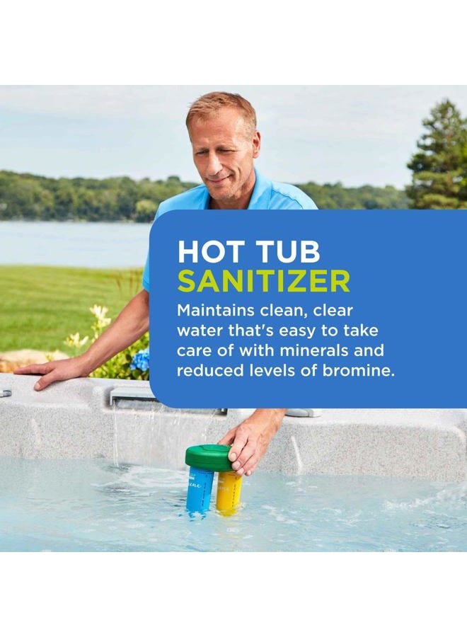 Frog Serene® Floating Sanitizing System + 2 Bromine Cartridges + 1 FROG Maintain® Non-Chlorine Shock Treatments for Hot Tubs - Image 5