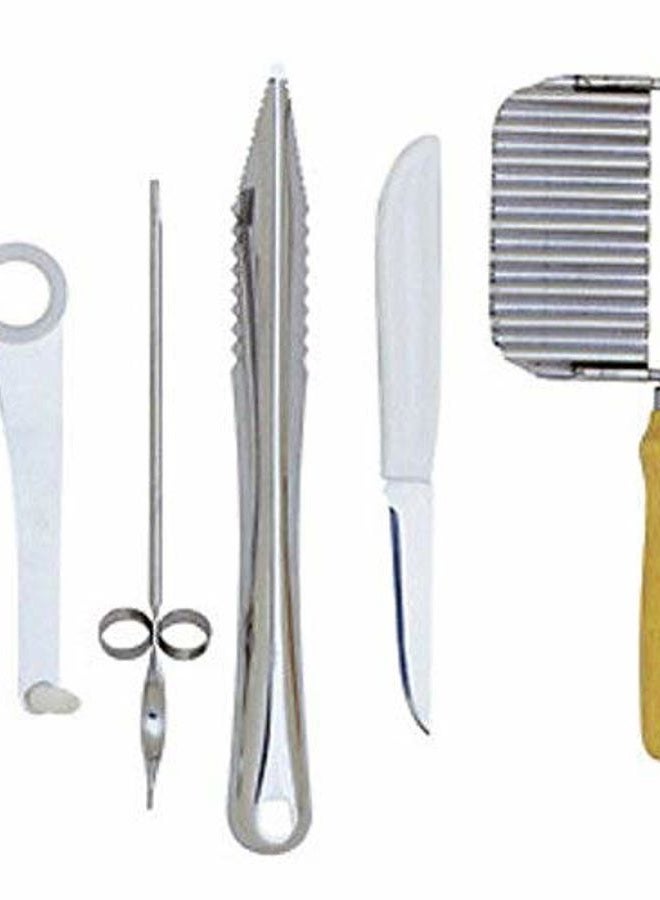 Fox Run Garnishing Set, Stainless Steel, 5-Piece - Image 3