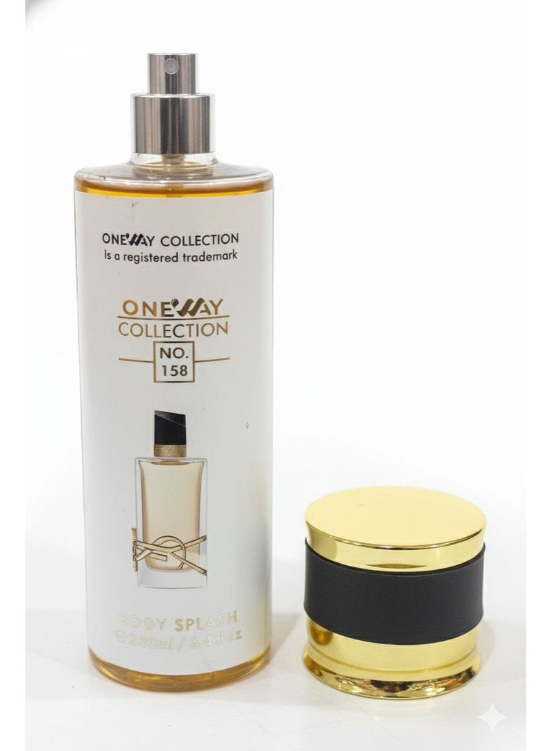 ONEWAY One Way Collection – Y Body Splash (White/Gold) – 250ml - Image 1