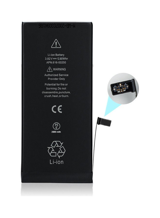 JAJEEK 2900mAh Replacement Battery for Apple iPhone 7 Plus – Black | High-Performance Internal Lithium-Ion Battery for Extended Usage | OEM-Compatible, Safe & Durable | Restore Battery Life and Boost Daily Performance on Your iPhone 7 Plus - Image 1