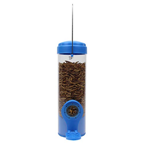 Perky-Pet 388F Dried Mealworm Bird Feeder with Flexports - Image 1