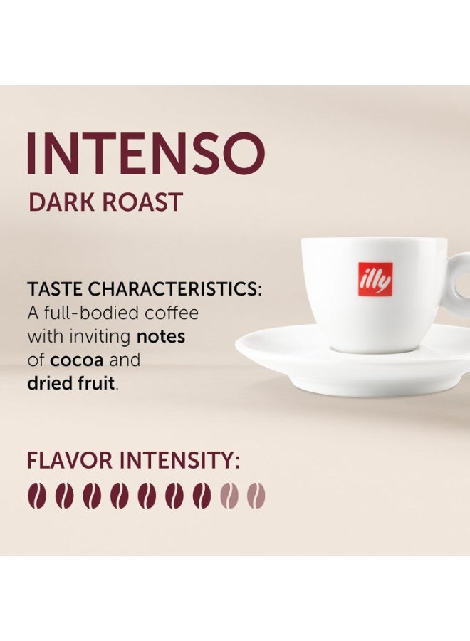 illy Iperespresso Intenso Coffee Capsules – Dark Roast, Full-Bodied 100% Arabica, Single-Serve Pods – 18 Capsules per Pack, 6 Pack Bundle - Image 2