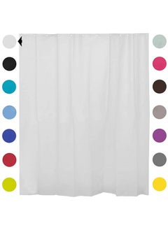 erorex 1101100 Mildew Resistant Extra Length Antimicrobial Peva Bathroom Shower Curtain Liner White 71Wx78H Inch 180Cmx200Cm  - Image 4