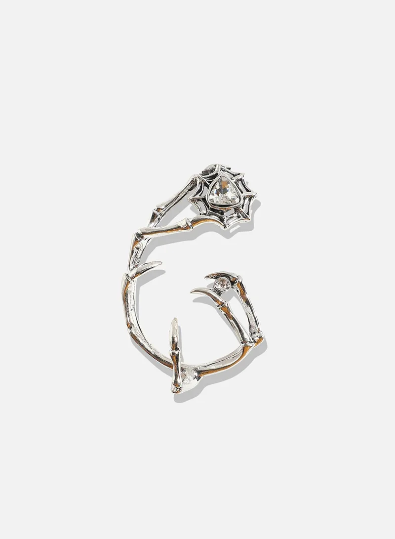 SOHI Edgy Spike Artificial Cuff Earring Jewellery