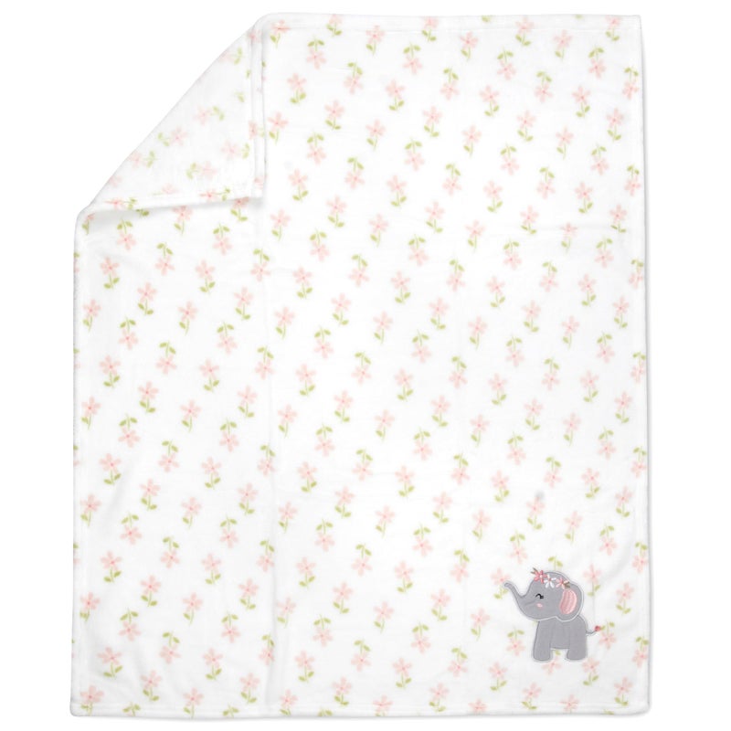 Baby Essentials Plush Fleece Throw and Receiving Baby Blankets for Boys and Girls 30x36 - Image 5