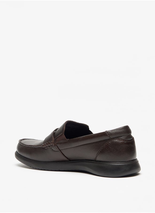 LBL by Shoexpress - Men's Solid Slip-On Loafers - Image 1