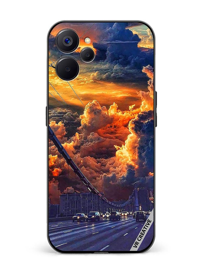 VR CREATIVE Protective Case Cover For Realme 10 5G Nature Scenery Design Multicolour - Image 1