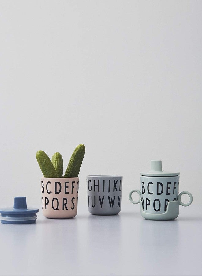 Design Letters Melamine Sippy Cups for Baby 7 Oz Grey| Kids Cups Designed in Denmark Reusable Cup for Baby 6+ Month|Learning Cup BPA/BPS Free | Children Drinking Cup Dishwasher Safe, Toddler Cup - Image 5