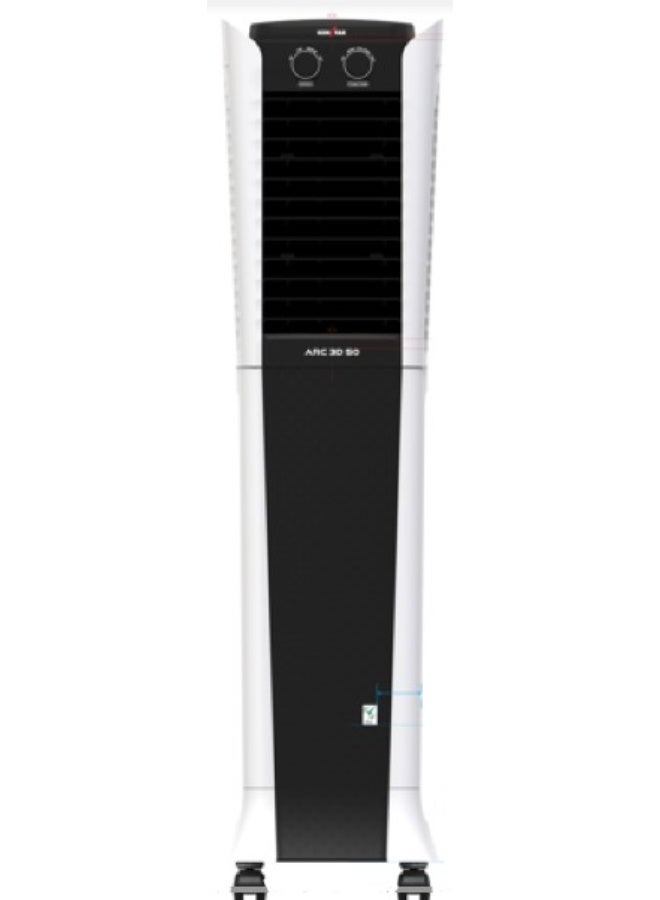 KENSTAR ARC 50L AIR COOLER ,AIR DELIVERY 4500 M3/HR , WORKS ON INVERTOR , HONEY COMB FILTER, MADE IN INDIA - Image 1