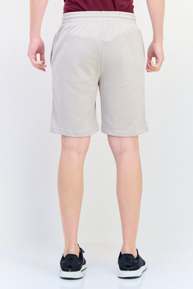 RBX Men Sportswear Fit Training Shorts, Beige - Image 3