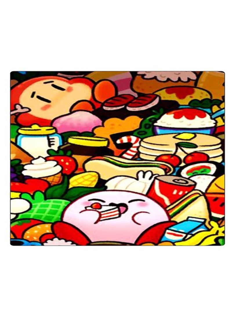 RKN The Printed Anti-Slip Gaming Mouse Pad Multicolor