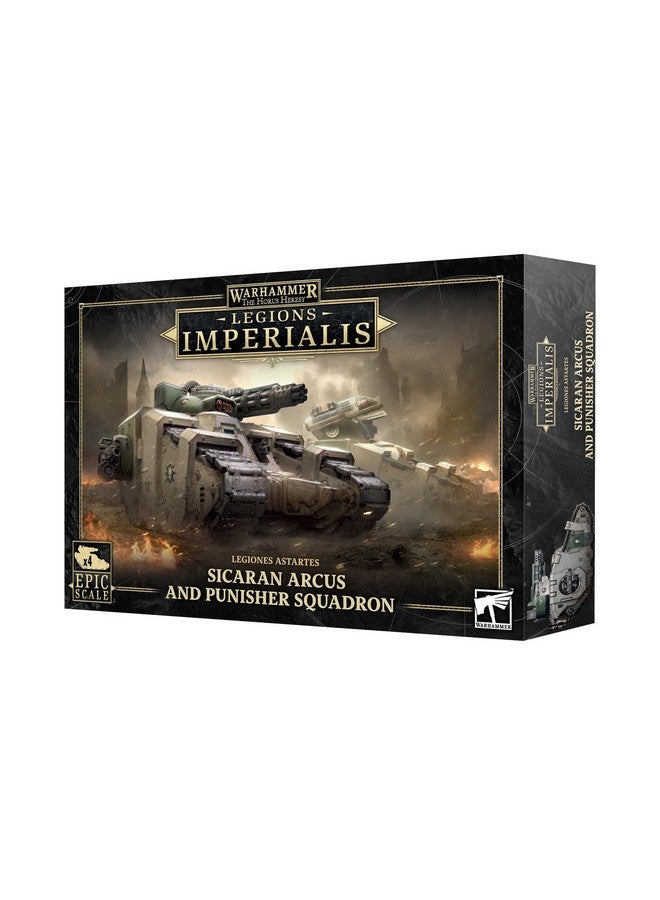 Games Workshop Warhammer: The Horus Heresy - Legiones Astartes: Sicaran Arcus and Punisher Squadron