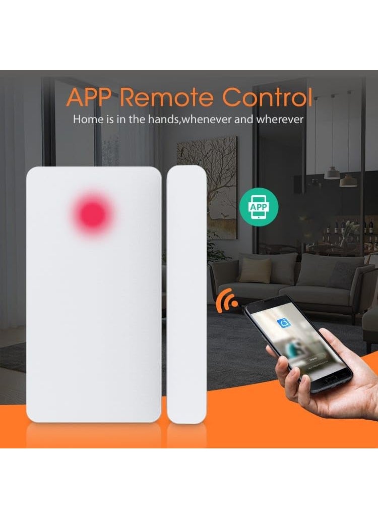 Okos Okos 24GHz WiFi Door Security Sensor Real time Monitor Long Battery Life Alexa Google Assistant for Home School Office Warehouse Lockers  - Image 5