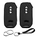 INFIPAR 2pcs Compatible with Kia EV6 NIRO EV Sportage NIRO Sorento Smart 6 7 Buttons Key Fob Cover Case Key Chain Protector Keyless Entry Remote Holder - Image 2