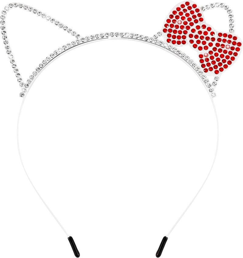 Chanaco Kitty Ears Headbands Cat Party Favors Birthday Decorations - Image 1