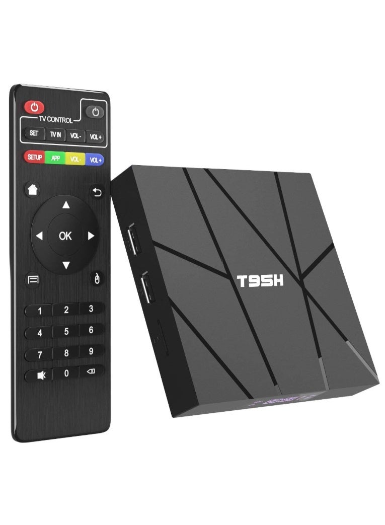 Android TV Box 10.0, Android Box 2GB RAM 16GB ROM, H313 Quad-Core Android Box, Support 2.4G WiFi, 4K Smart Mini TV Box Compact Size