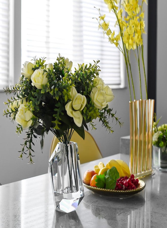 kitCom Crystal Vases That Can be Tilted,Living Room, Dining Table Centerpieces Decor, Aroma Bottle - Image 2