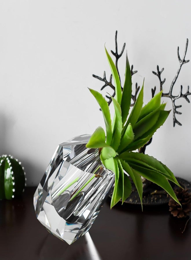 kitCom Crystal Vases That Can be Tilted,Living Room, Dining Table Centerpieces Decor, Aroma Bottle - Image 4