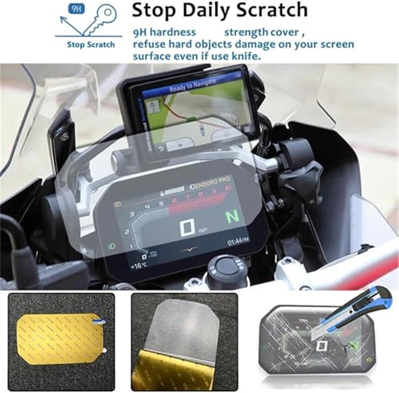 Wivplex Motorcycle Dashboard Screen Protector - Image 4