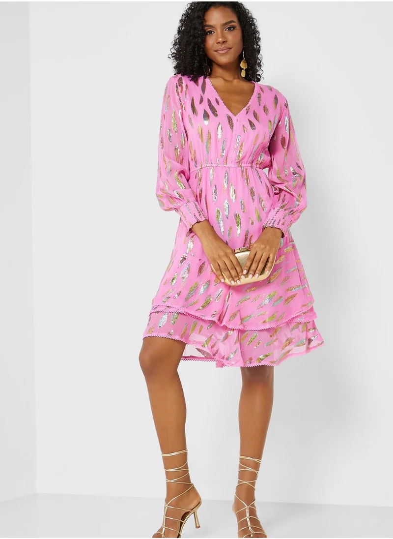 That’s My Gal Foil Print Dress