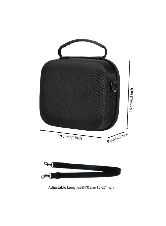 SYOSI Neo Case, DJI NEO Carrying Case, Portable Shoulder Bag For DJI Neo Drone And Batteries Accessories, Lightweight Splash-Proof Storage Bag With Adjustable Strap For Travel, Outdoor, Home Use (Black)  - Image 3