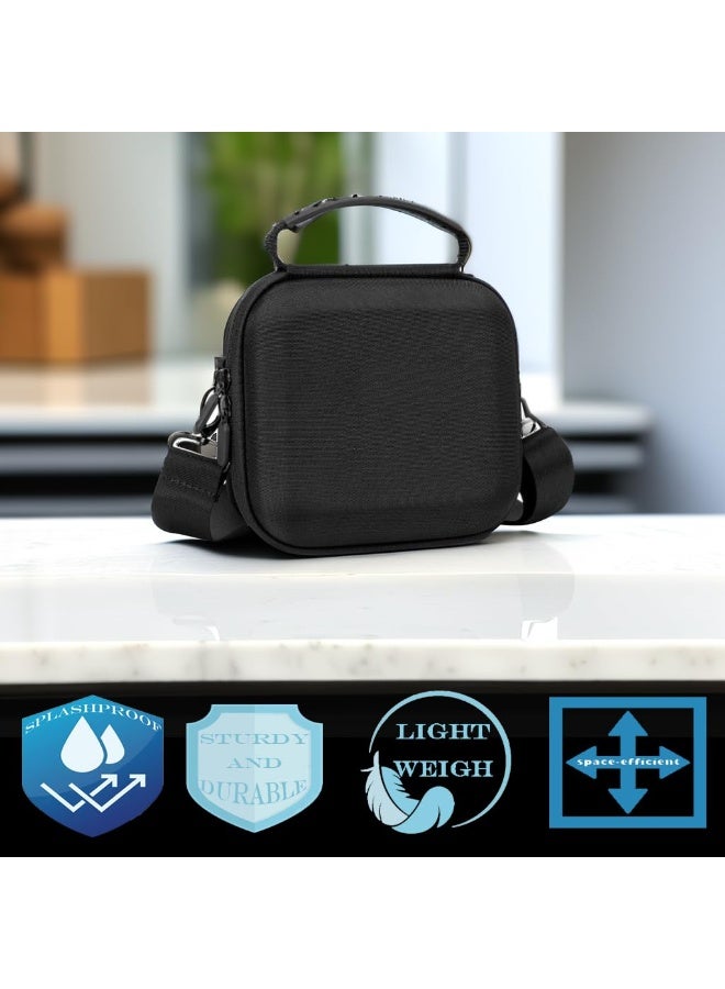SYOSI Neo Case, DJI NEO Carrying Case, Portable Shoulder Bag For DJI Neo Drone And Batteries Accessories, Lightweight Splash-Proof Storage Bag With Adjustable Strap For Travel, Outdoor, Home Use (Black)  - Image 5