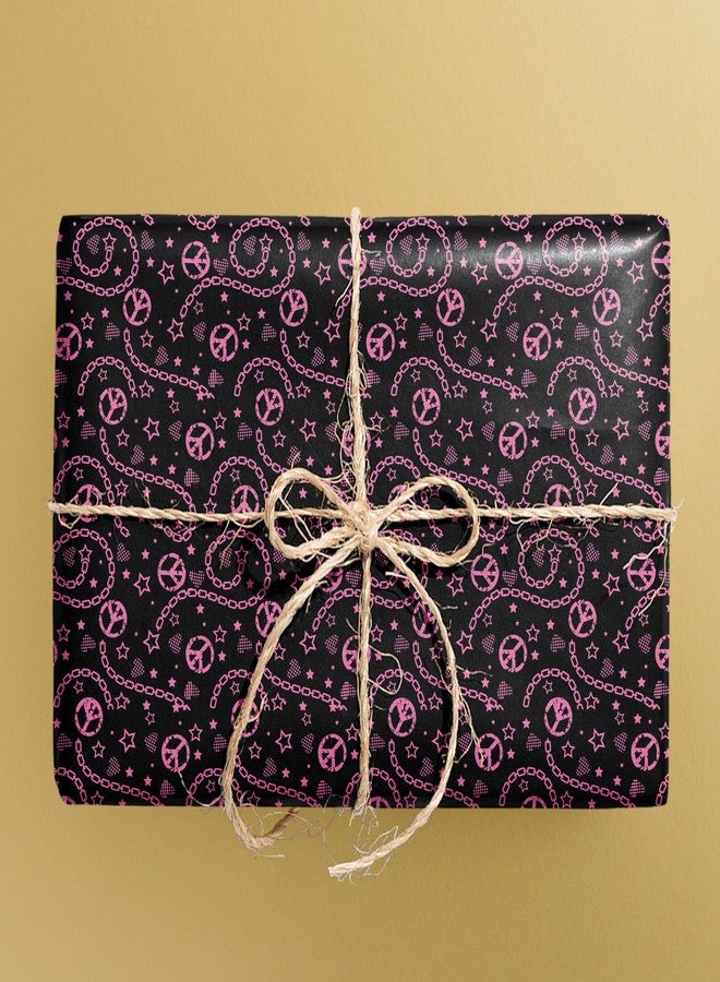 DOODLE Premium Design Colorful Wrapping Paper Sheet For Gift Packing For All Occasions | 19.50 X 28.75" | 90 Gsm | Gloss Art Paper | Set Of 6 - Teentrend 3,Multicolor - Image 5