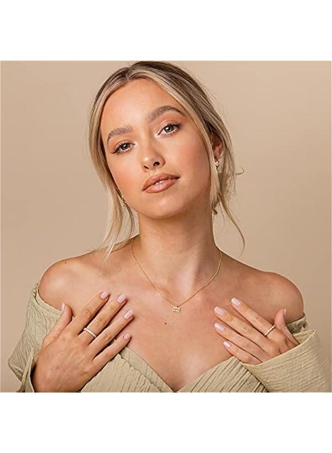 PAVOI 14K Gold Plated Cubic Zirconia Astrology Necklaces for Women - Zodiac Pendant Jewelry Gifts - Zodiac Sign Pendant Necklaces - Image 2