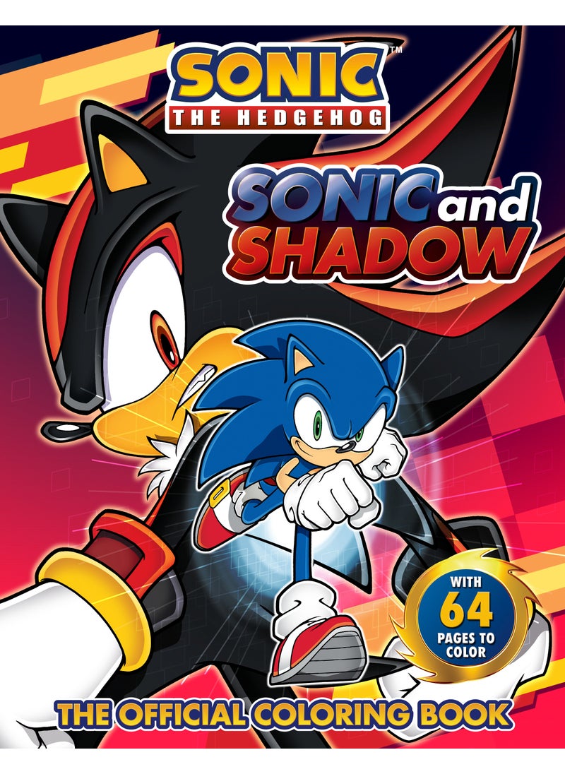 Sonic and Shadow: The Official Coloring Book 