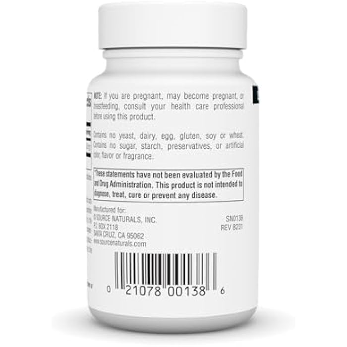 Source Naturals L-Lysine Free Form -Amino Acid Supplement Supports Energy Formation & Collagen* - 500 mg- 50 Tablets - Image 3