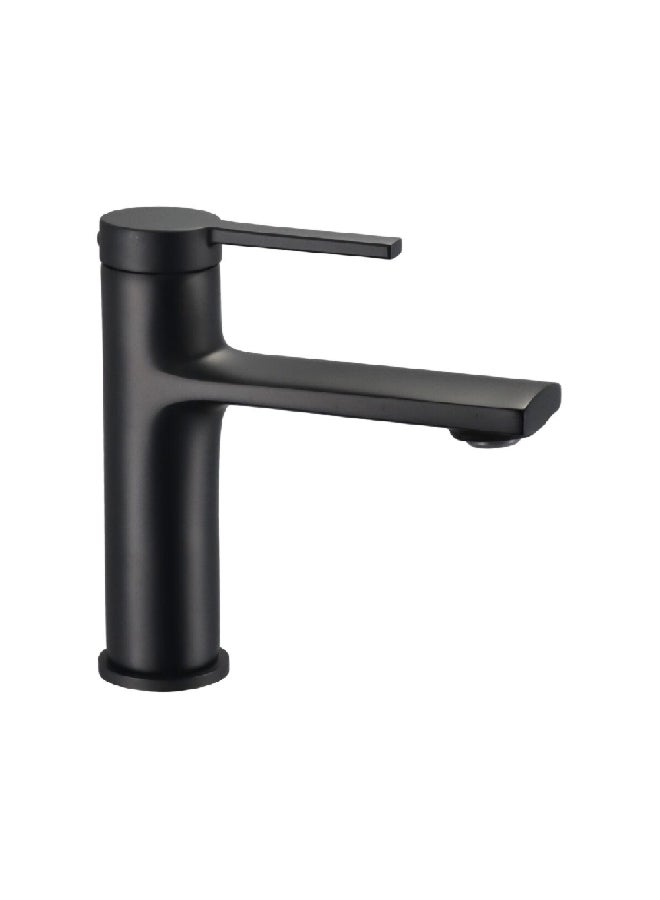 Durable Modern Design Single Handle Solid Brass Basin Mixer Black 1 x 1 x 1 cm JS-622601B