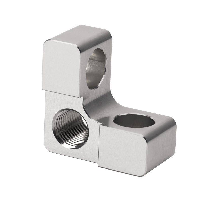 Camotokiit Joystick Lever Axis Repair Connector Replacement 7075 Aluminum for Mahindra Tractor KMW Loader 6065 6075 8100 1635 5145 5155 Silver - Image 2