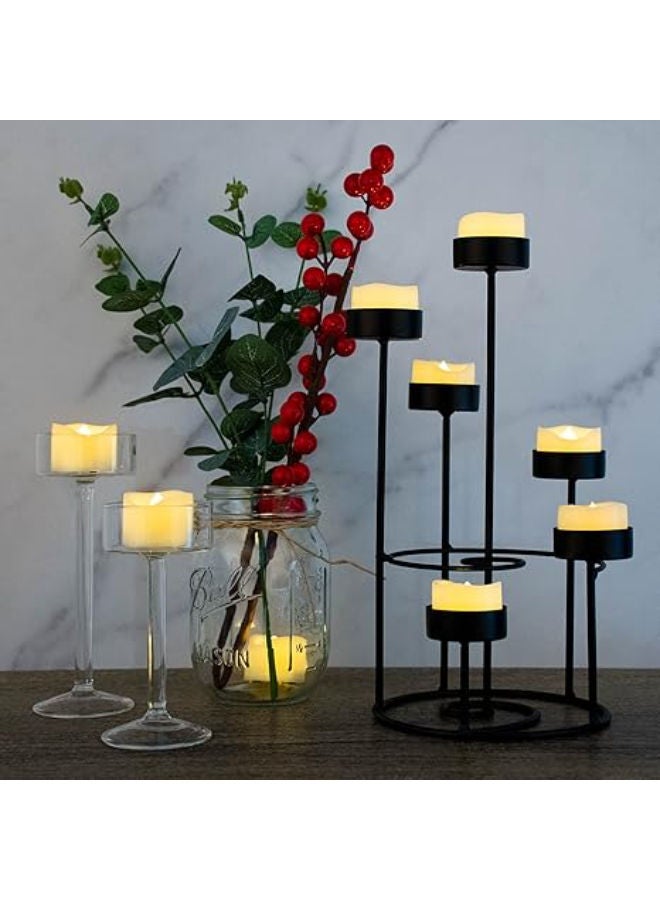 24 pieces - LED Flameless Flickering Tea Lights Votive Candle Battery Operated - Image 2