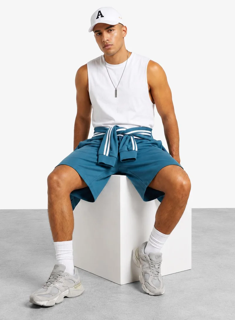Seventy Five Regular fit Printed and Net Folding Shorts