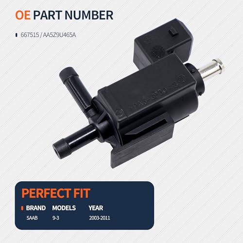 HiSport Turbo Boost Control Valve 55354158 Compatible with Saab 93 20032011 20L 28L Replaces 700326030 12791173 5860854 - Image 3