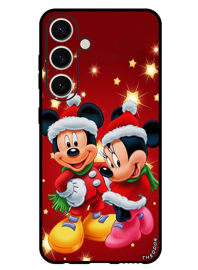 Theodor Protective Case Anti Scratch Shock Proof Bumper Cover For Samsung Galaxy S24 Plus Mickey Mouse - Image 1