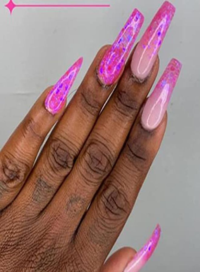 Rylic Nail Tips - French Nail Tip Btartbox 500Pcs Fake Nails Half Cover False Nail With Case For Nail Salons And Diy Nail Art, 10 Sizes