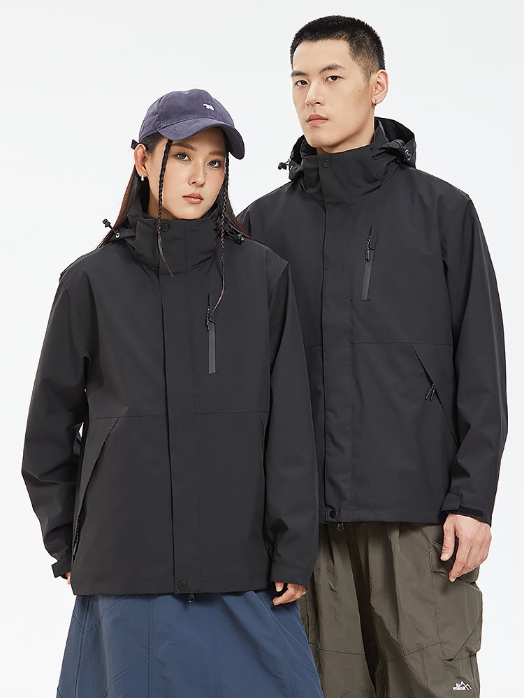 24-Piece Outdoor Jacket Set For Women And Men, Waterproof And Windproof, Customizable Workwear For Outdoor Activities Like Hiking - Image 5