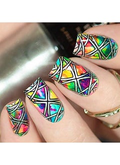 PUEEN Rocking Metallic Stamping Nail Polish Nail Art Color Set Of 12 Metallic Colors 12Ml Each Bh001043  - Image 4