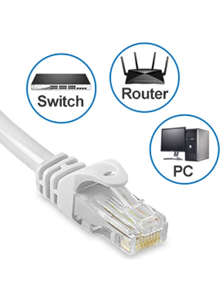 SPEEDUF - Cat6 Ethernet Internet Lan Network Patch Cable - Fabrication 10 Meters - Image 1